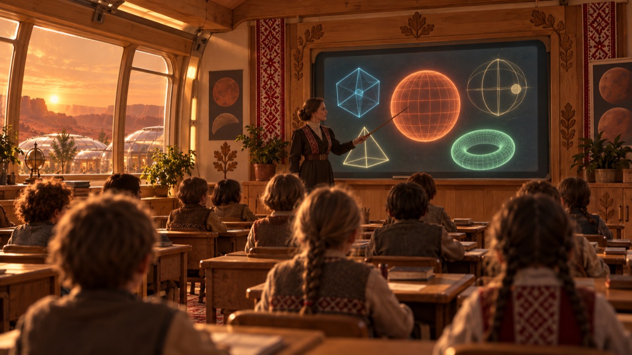 The history classroom